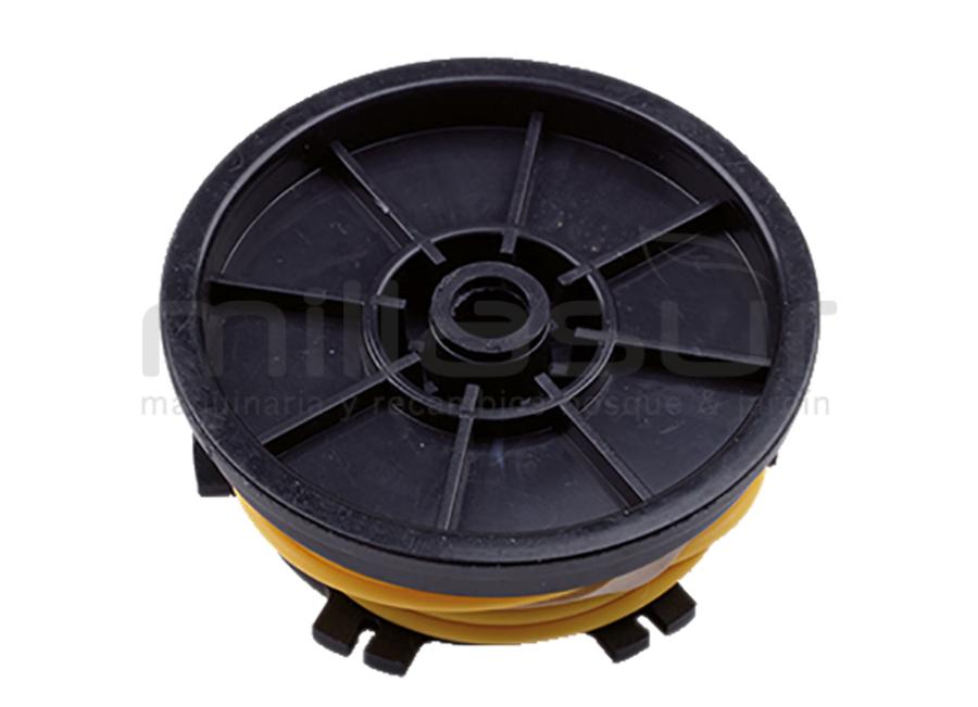 CARRETE NYLON STIGA 600-500, 600-033 - JOHN DEERE BC1600, C1200, S1400, T30C