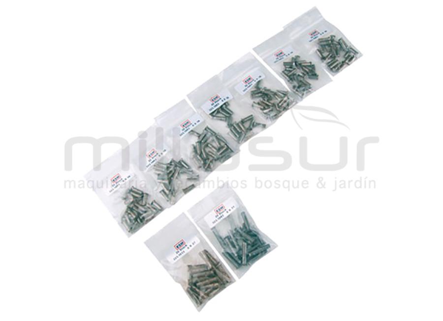 SURTIDO DE REMACHES PARA PEINES ESM 90-726 (140UDS 6X18, 20UDS6X27, 20UDS 6X31)