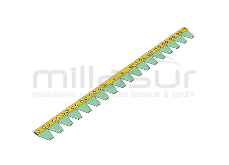PEINE COMPLETO SEGADORA ESM 2480500 - 710mm 14CUCHILLAS 2x101,6 B, EZ 25,4 ( 248-050)