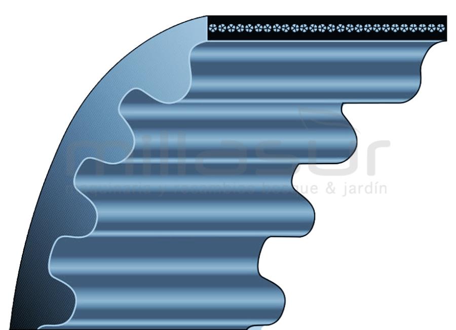 CORREA TRACCION DENTADA 390-3M-9 BRILL ACCU 38