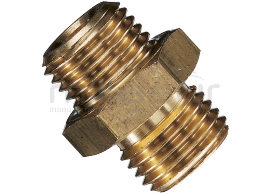 CONECTOR MANGUERA HIDROLIMPIADORA 3/8" MCH / 3/8" MCH 