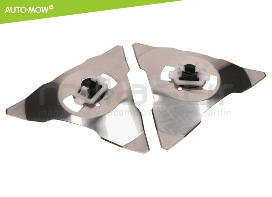 JUEGO 2 CUCHILLAS ROBOT CORTACESPED ROBOMOW SERIE RS