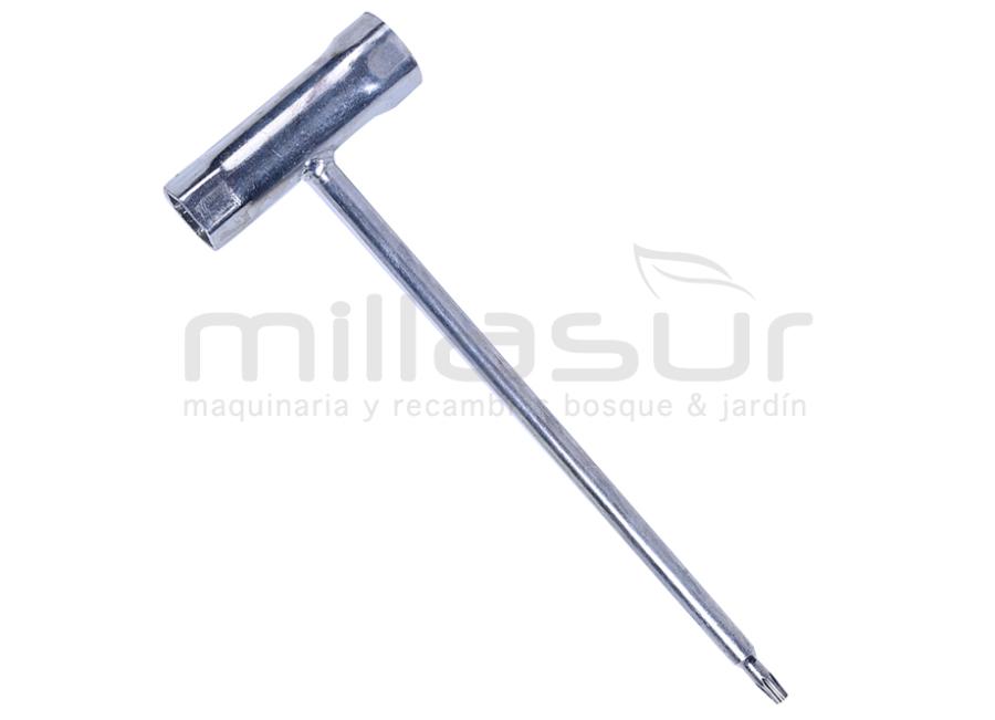 LLAVE DE BUJIAS 17-19 X 75 X 220 TORX-27