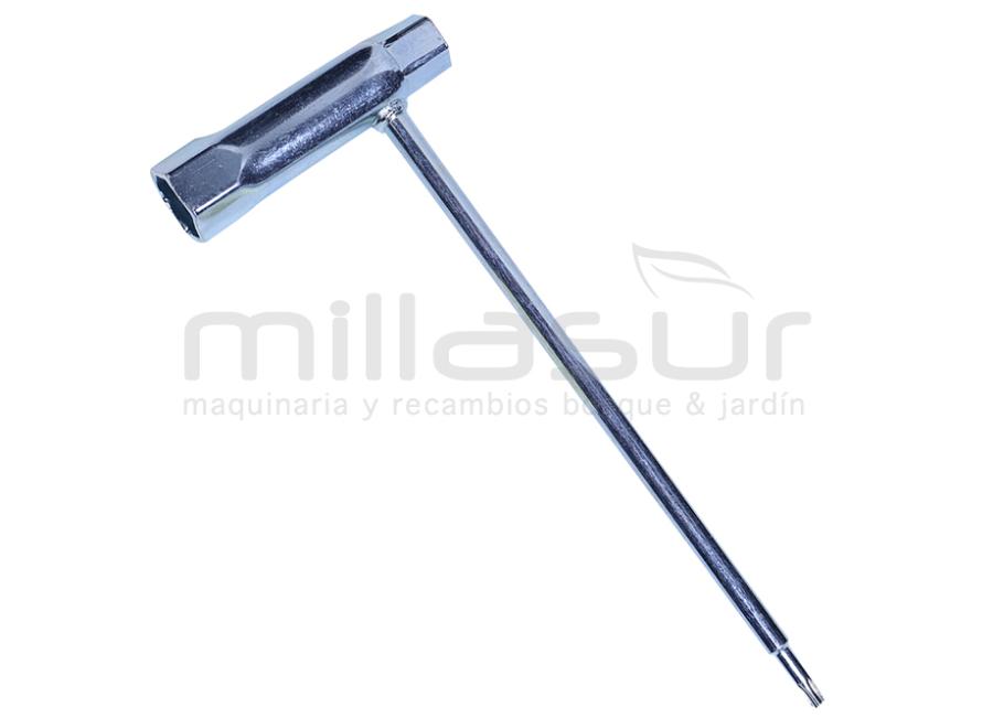LLAVE BUJIAS STIHL 13-19 X 90 X 225 Torx 27