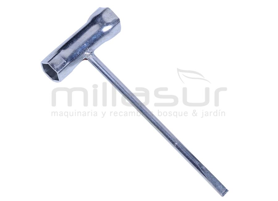 LLAVE BUJIAS STIHL 17-21 X 72 X 180 PLANO