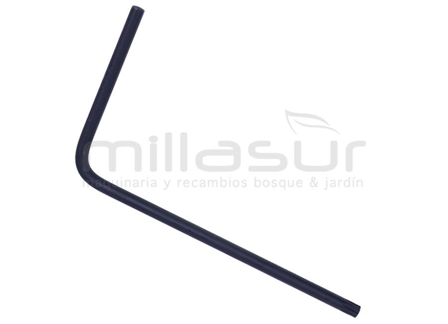 LLAVE EN L TORX 27 STIHL 124 X 70 mm