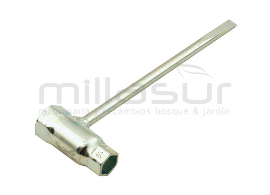 LLAVE BUJIAS HOMELITE 16-19 X 79 X 140 - PLANO