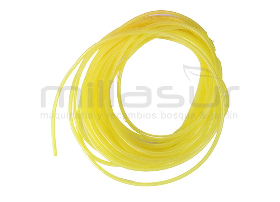 TUBO GASOL. AMARILLO ECO (int. 3,2 - ext. 6,4) 15 m