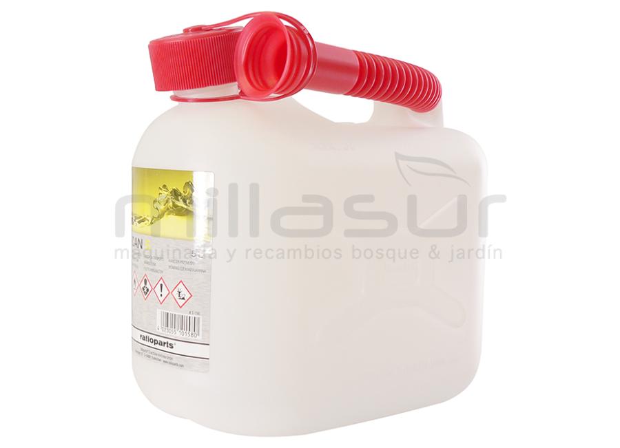 TANQUE PLASTICO 5 LITROS