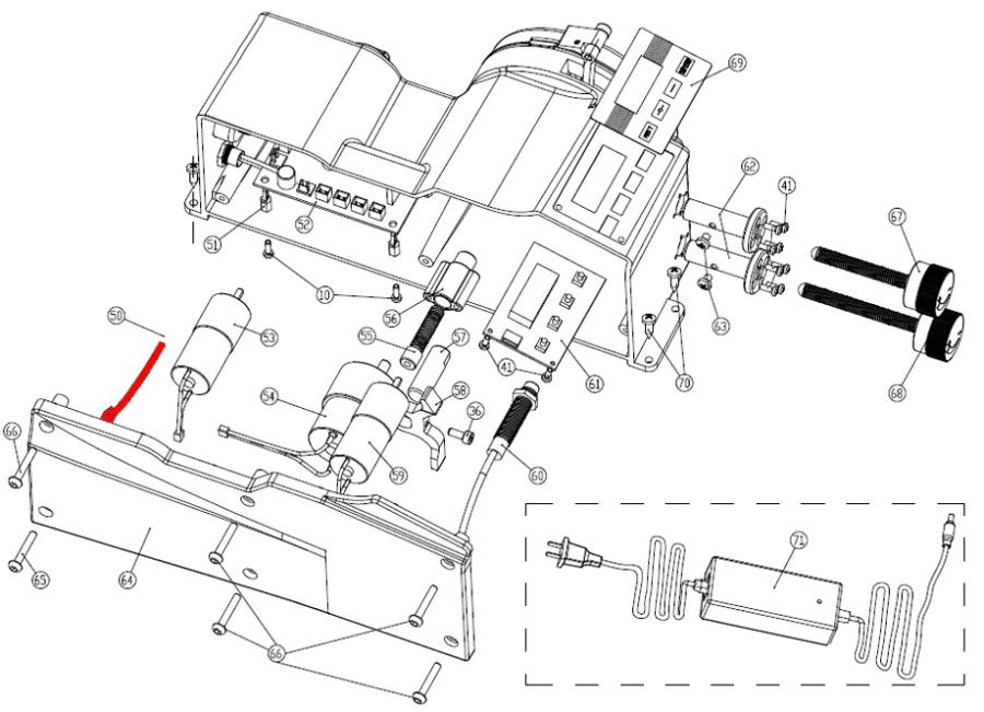SENSOR BRAZO AFILADORA  99-1345 (50)
