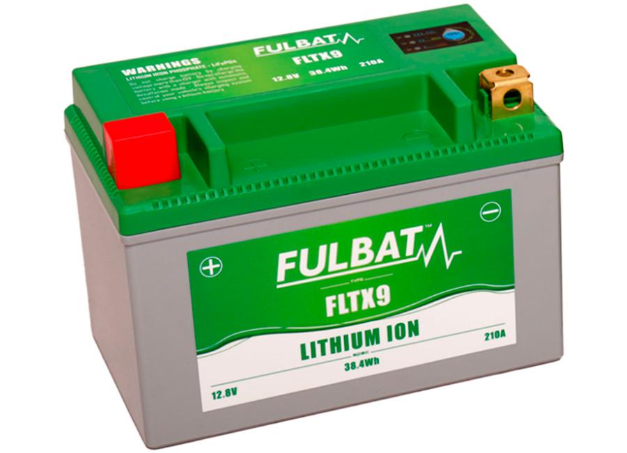 BATERIA MOTO FLTX9 12V LI-ION 38.4Wh - 210A (150 x 87 x 105) -DER. 