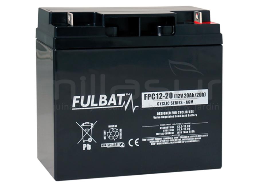 BATERIA CICLICA AGM FPC12-20 12V 20 Ah.( 181,5 x 76,5 x 167,5 ) 
