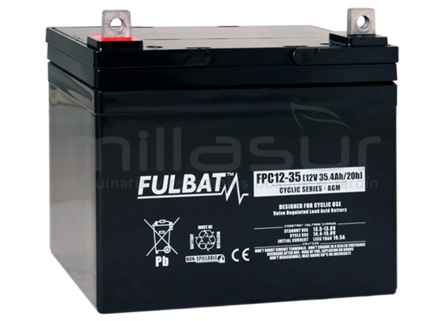 BATERIA CICLICA AGM FPC12-35 12V 35,4 Ah.( 195 x 130 x 182 ) 