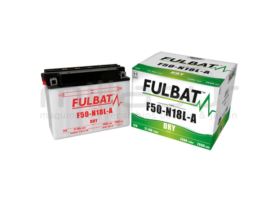 BATERIA MOTO F50-N18L-A  ACIDO 21.1Ah (205 X 90 X 162) +DER 