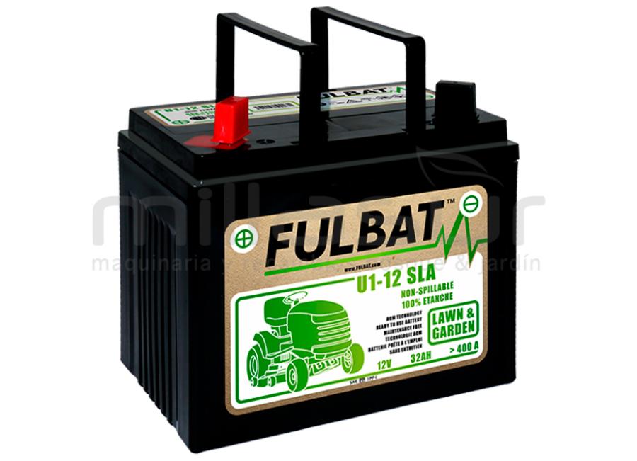 BATERIA GEL SLA U1-12 32 Ah.( 195 x 130 x 180 ) (c/1ud)
