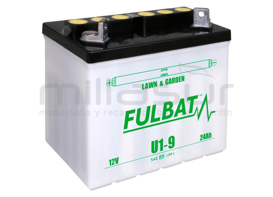 BATERIA ACIDO U1-9 24AH ( 195 x 130 x 155 ) +IZQ