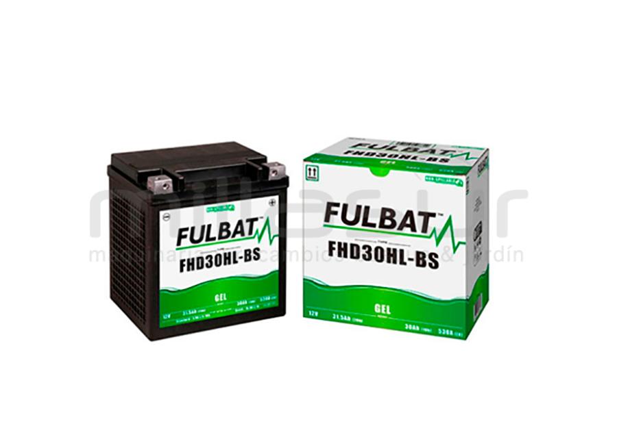 BATERIA MOTO FHD30HL-BS 12V GEL 30 Ah (165 x 125 x 175) +DER.