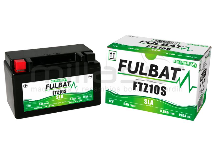 BATERIA MOTO FTZ10S 12V SLA 9.1Ah (150 x 88 x 93) -DER. 