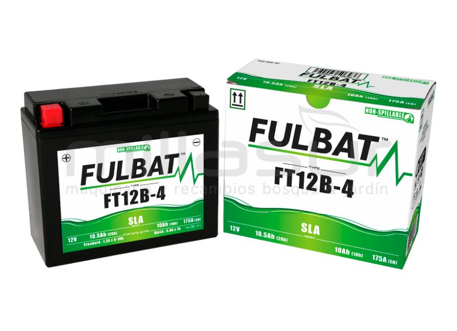 BATERIA MOTO FT12B-4 12V SLA 10Ah (150 x 69 x 130) -DER. 