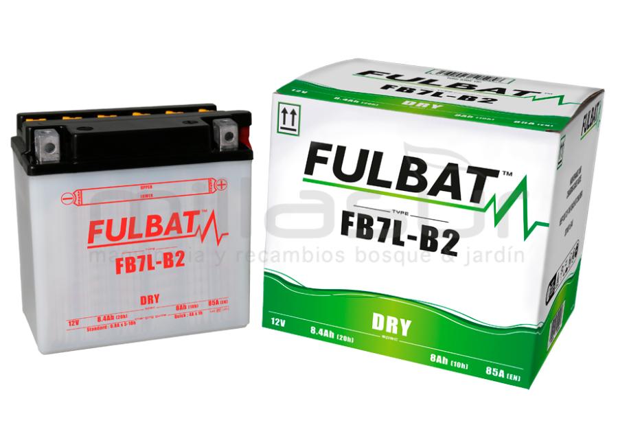 BATERIA MOTO FB7L-B2 12V ACIDO 8 Ah (135 x 75 x 133) +DER. 
