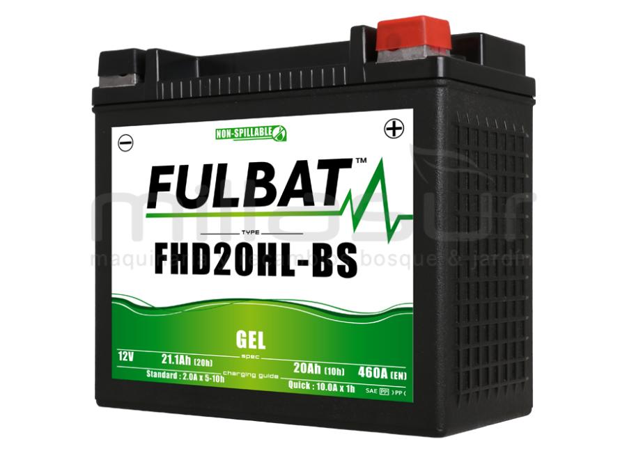 BATERIA MOTO FHD20HL-BS 12V GEL 20 Ah (175 x 87 x 155) +DER.