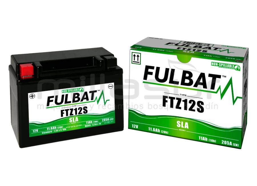 BATERIA MOTO FTZ12S 12V SLA 11 Ah (150 x 88 x 110) -DER. (RER200)