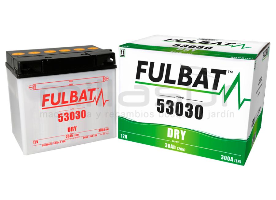 BATERIA 12V F60-N30-LA  ACIDO 30 Ah (186 x 130 x 171) +DER.