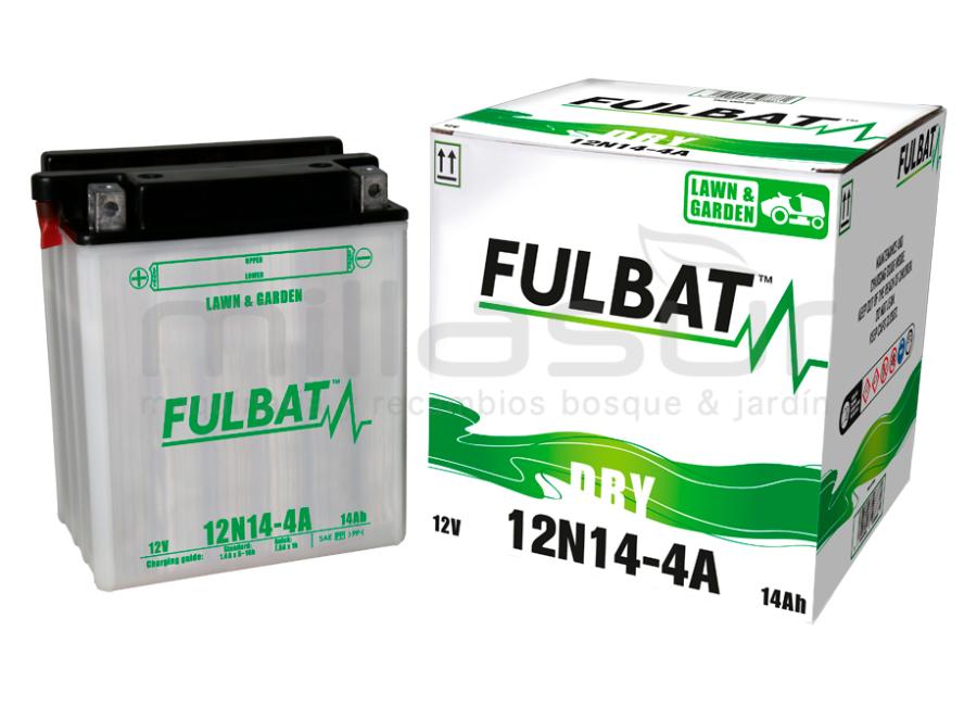 BATERIA ACIDO 12N14-4A  14AH ( 134 x 89 x 166 )  - DER 