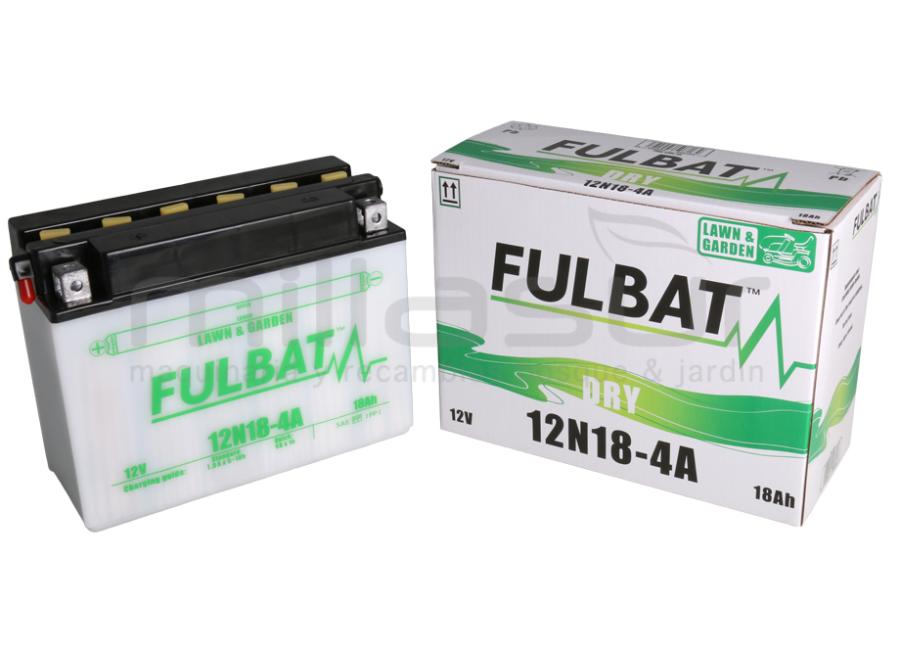 BATERIA ACIDO 12N18-4A 18AH ( 205 x 90 x 162 ) -DER 