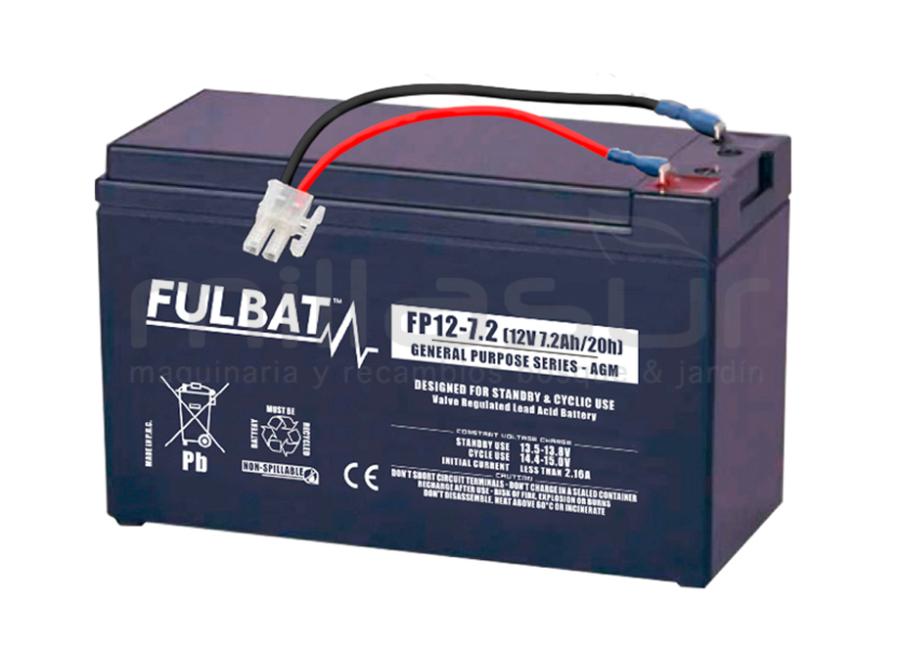 BATERIA ROBOT CORTACESPED 12V 7,2Ah AMG (SELLADA) ROBOMOW RX12U RX20U RX20