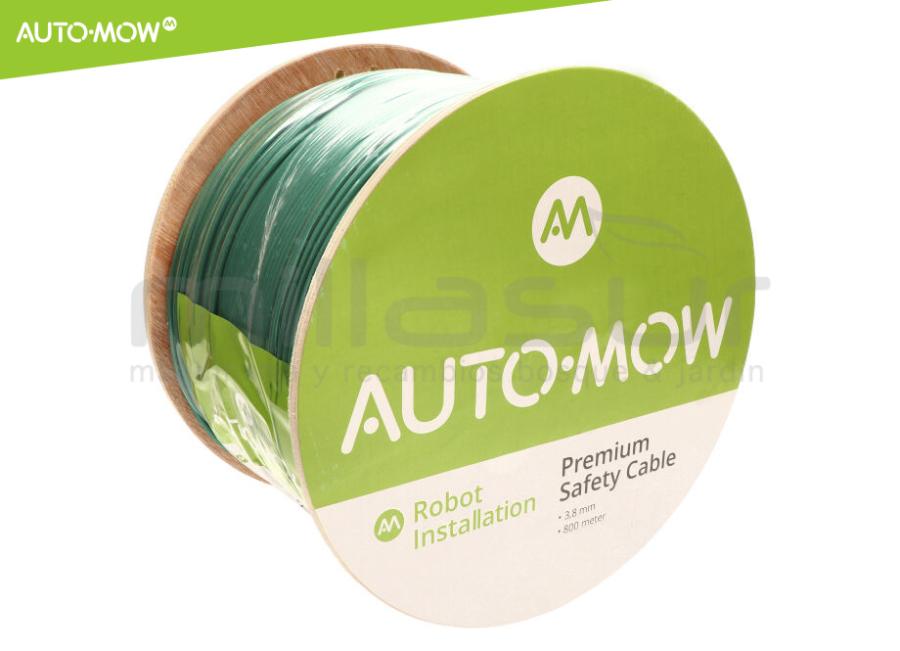 BOBINA CABLE PERIMETRO ROBOT CORTAC. AUTO-MOW 500M - 3,8mm ARMADO - PREMIUM