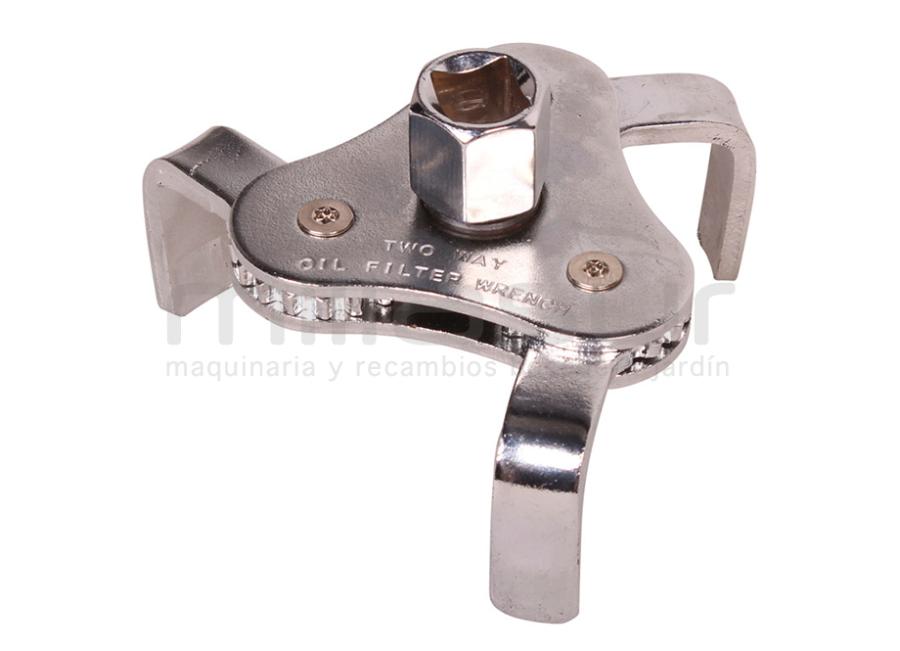 LLAVE CAMBIA FILTROS ACEITE DE 3 PATAS - Ø63 A 102 mm
