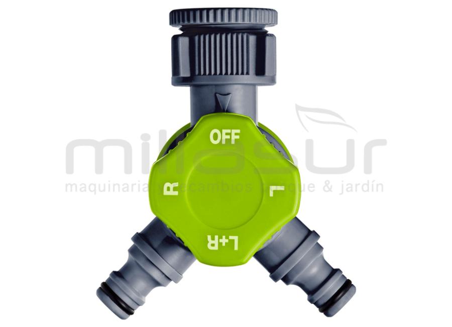 CONECTOR DE 2 VIAS C/ ROSCA 3/4"+1"