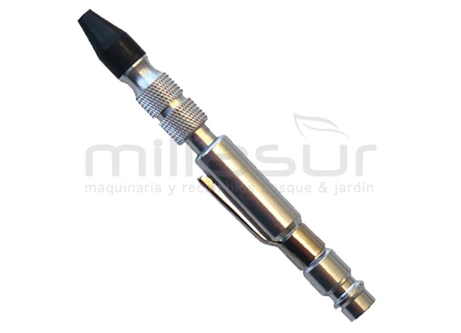 PISTOLA AIRE COMPACTA REGULABLE TIPO BOLI ( ALUMINIO CONEXION DN 7,2)