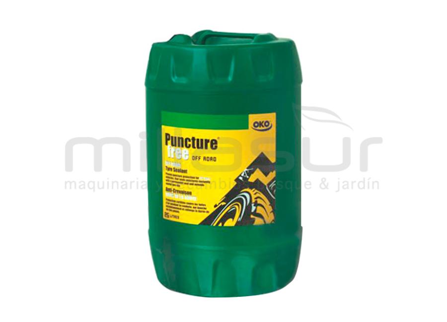LIQUIDO SELLADOR NEUMATICOS GARRAFA 25L - SELLA PERFORACIONES HASTA 7mm