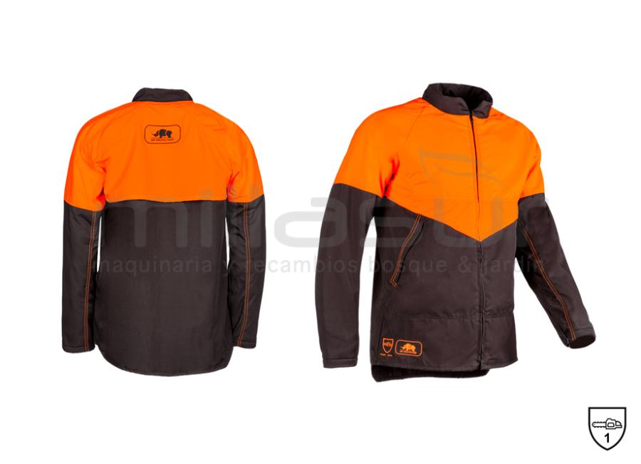 CHAQUETA ANTICORTE BASE PRO CLASS1 TALLA XL (protección en brazos y pecho)