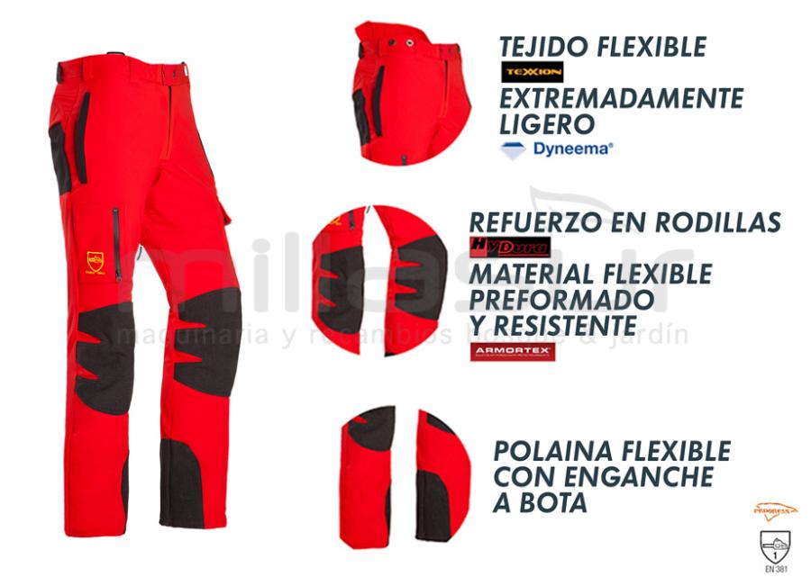 PANTALÓN ANTICORTE PROGRESS PODA CLASS1 TALLA XL