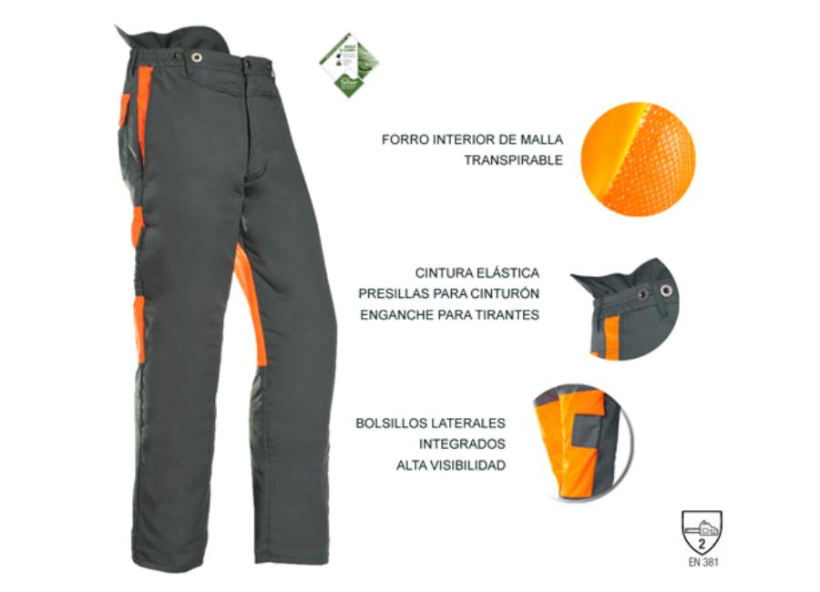 Pantalón anti-corte Pro - clase II