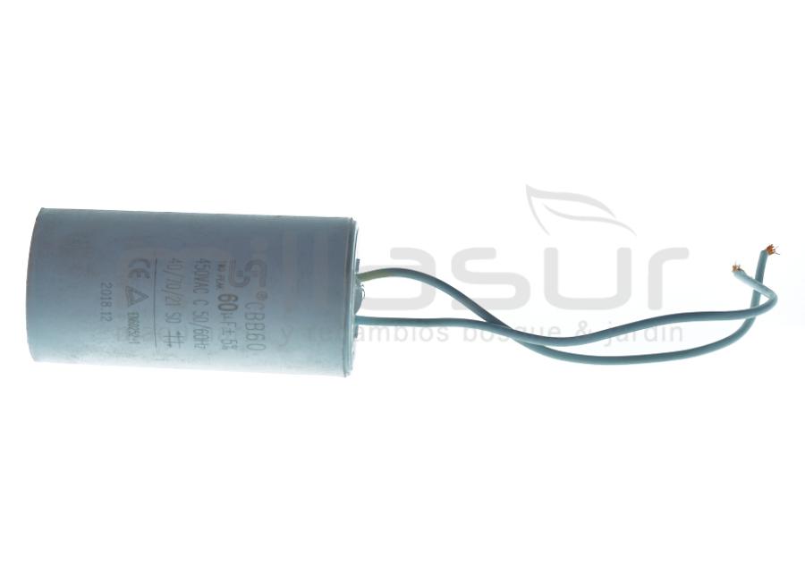 CONDENSADOR GRANDE BLANCO IZQUIERDA 60 uF CA100 (24)