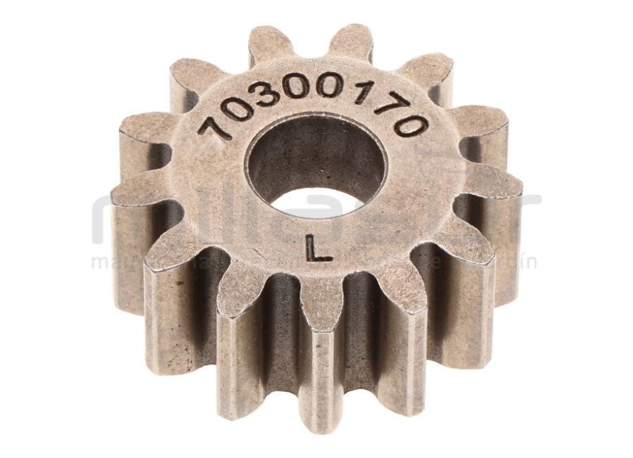 PIÑON IZQUIERDO TRACCION CC461TE (C9), CC461T MODERNO (52), CC511T MODERNO (54) DE PASADOR