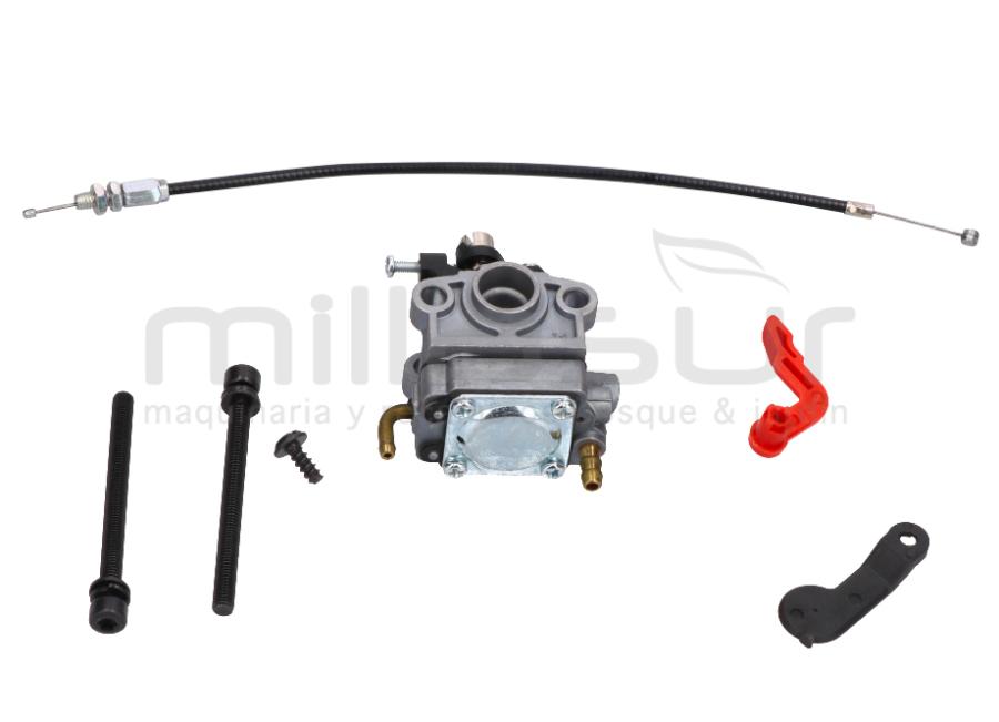 KIT SUSTITUCION CARBURADOR CORTASETOS CG2360 - (CARBURADOR - BRIDA - CABLES)