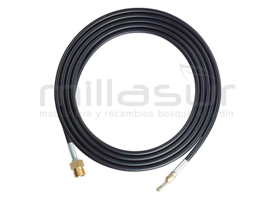 MANGUERA DESATASCADOR 15M HIDROLIMPIADORA (M22 - 3000 psi 206 bar)