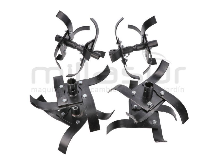 JUEGO CUCHILLAS COMPLETO MC200 (2 EJES + 16 CUCHILLAS)