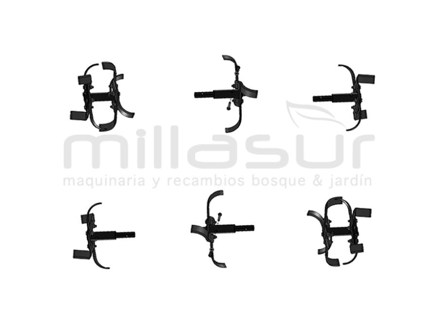 JUEGO CUCHILLAS Y EJES MC700 (SET COMPLETO CON AMBOS LADOS)