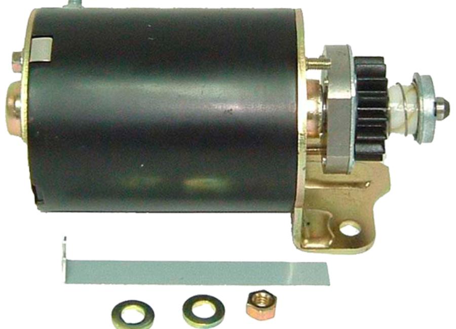MOTOR ARRANQUE ELECTRICO B&S - CAJA 92mm, PIÑÓN PLASTICO, 16 DIENTES