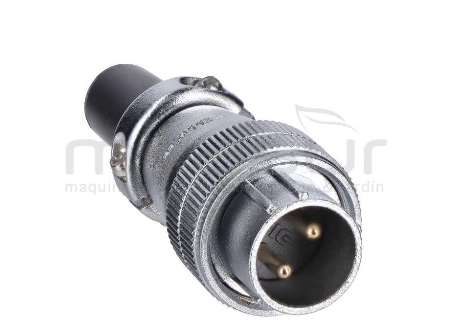 CONECTOR MACHO CABLE ALIMETACIÓN