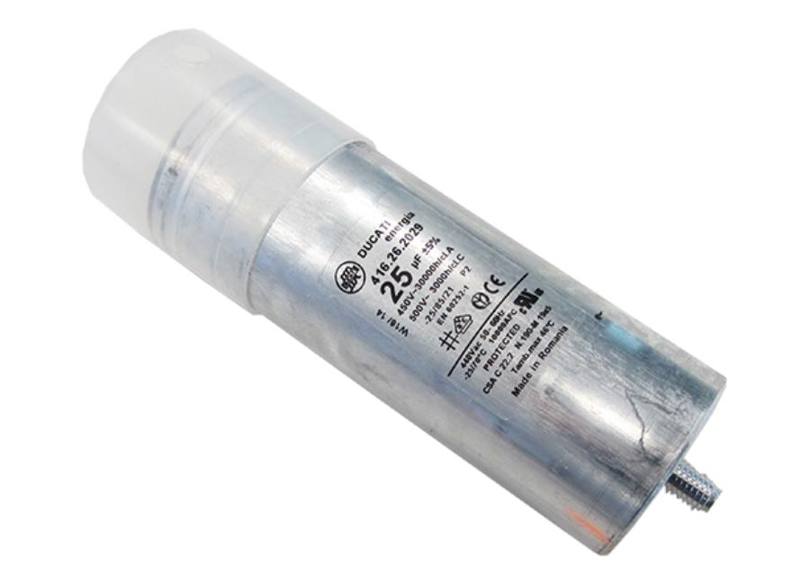 CONDENSADOR  ESTANCO PROF. 25uF 145x45mm