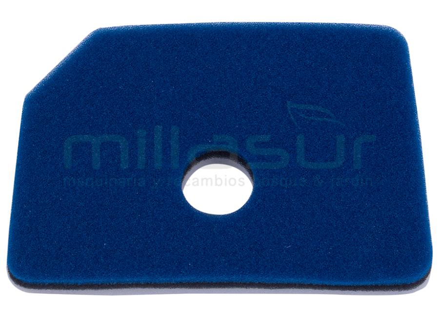 FILTRO AIRE ESPUMA DOLMAR PC6412, PC6414, PC7312, PC7314 - MAKITA DPC6200, DPC6201, DPC7300, 7301