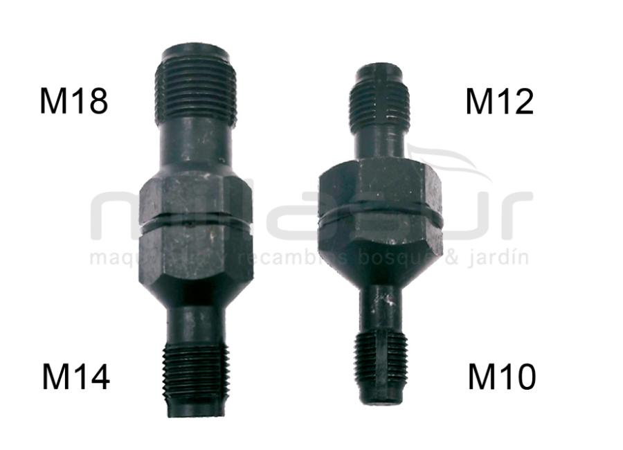 JUEGO 4 REPARADORES ROSCA BUJIA M10 M12 M14 M18