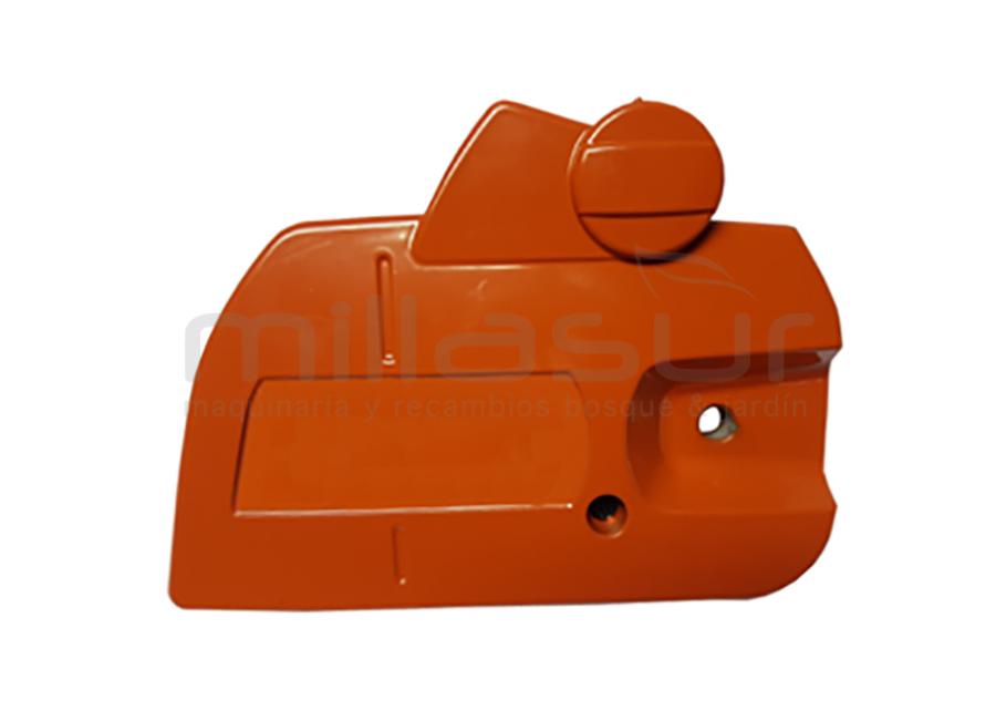 TAPA CADENA HUSQV. 345E, 445E, 450E, 455E